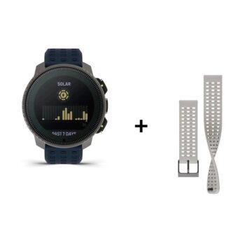 Montre Suunto Vertical Titanium Solar + bracelet Athletic 4 - 22 mm S
