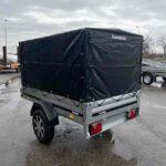 Bâche haute noire 81 cm pour Brenderup 1205 "BLACK EDITION"