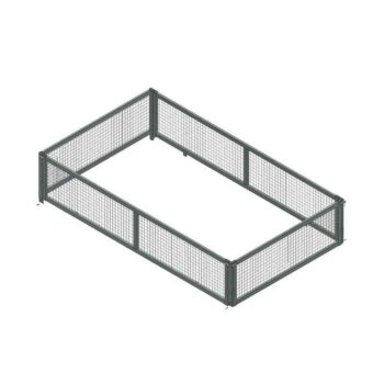 Rehausse grillagée +62cm pour SARIS HDS 310X176