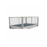 Rehausse grillagée 80cm Erdé PLM130 sur kit ridelles