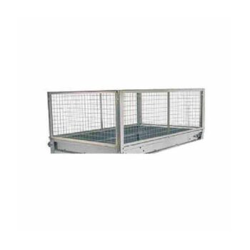 Rehausse grillagée 80cm Erdé PLM130 sur kit ridelles