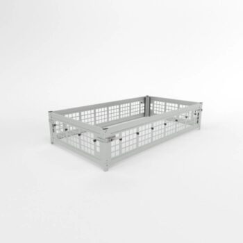 Rehausses de ridelles grillagées +40cm acier pour BASIC/PREMIUM/MAXI 201