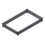 Rehausses de ridelles pleines en alu +30cm pour SARIS 306X170